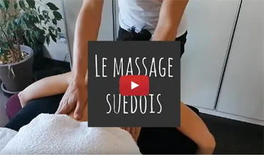 La vidéo du massage suédois sur YouTube