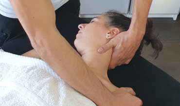massage suédois du cou